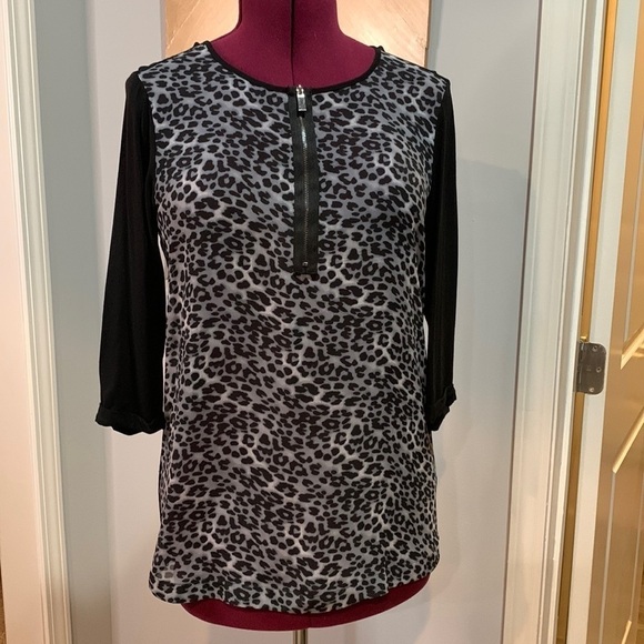 Animal print Vince Camuto Blouse - Picture 1 of 7